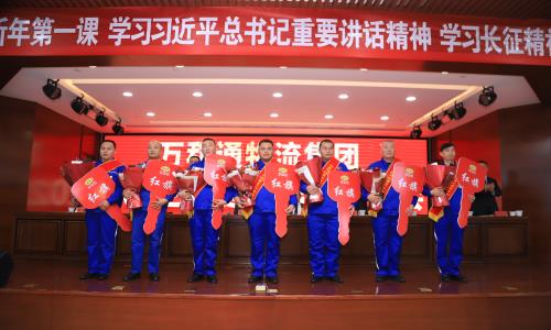 华为云存储预研部门万和通物流集团2022年度总结表彰大会